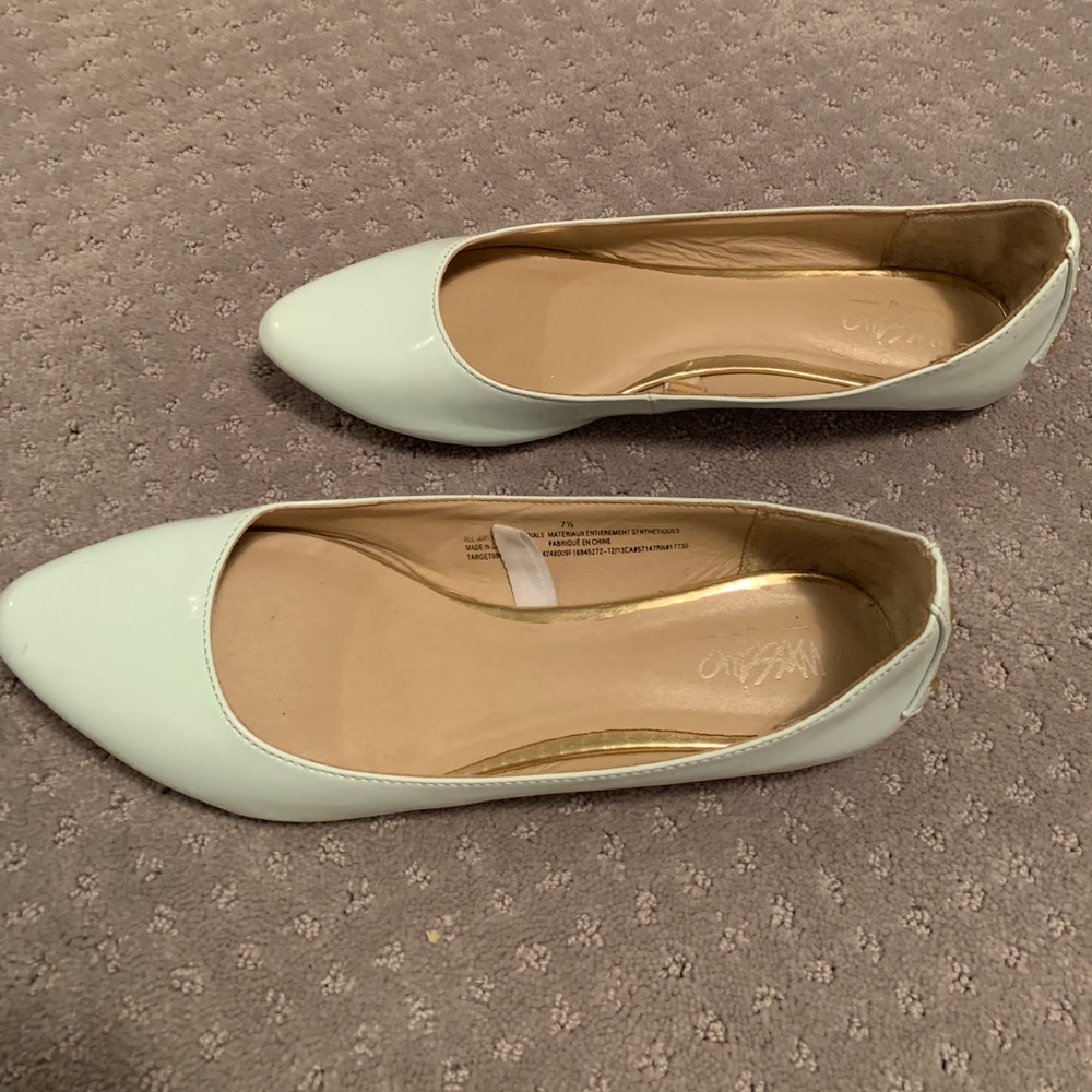 Baby Blue/Mint Flats